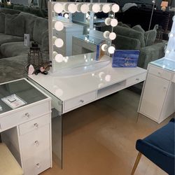 2Pc Set Vanity $778          Table $269 + Mirror $509