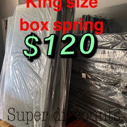 King size Boxsprings /All sizes available