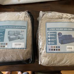 Sofa And Loveseat Recliner Covers (Brand New!)