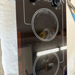 Kenyon 2-Burner Electric Glass Cooktop – Compact & Clean