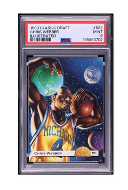 1993 Chris Webber PSA 9 MINT