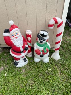 Christmas In July Blow Molds!