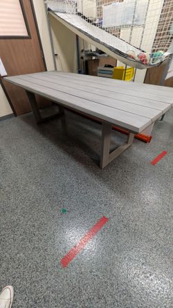 Restoration Hardware Teak Outdoor Table