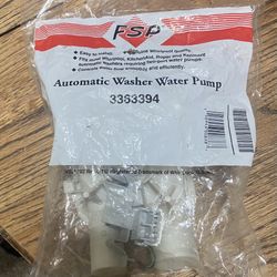 Automatic washer water pump