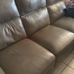2x 3 Seater Power Recliners 