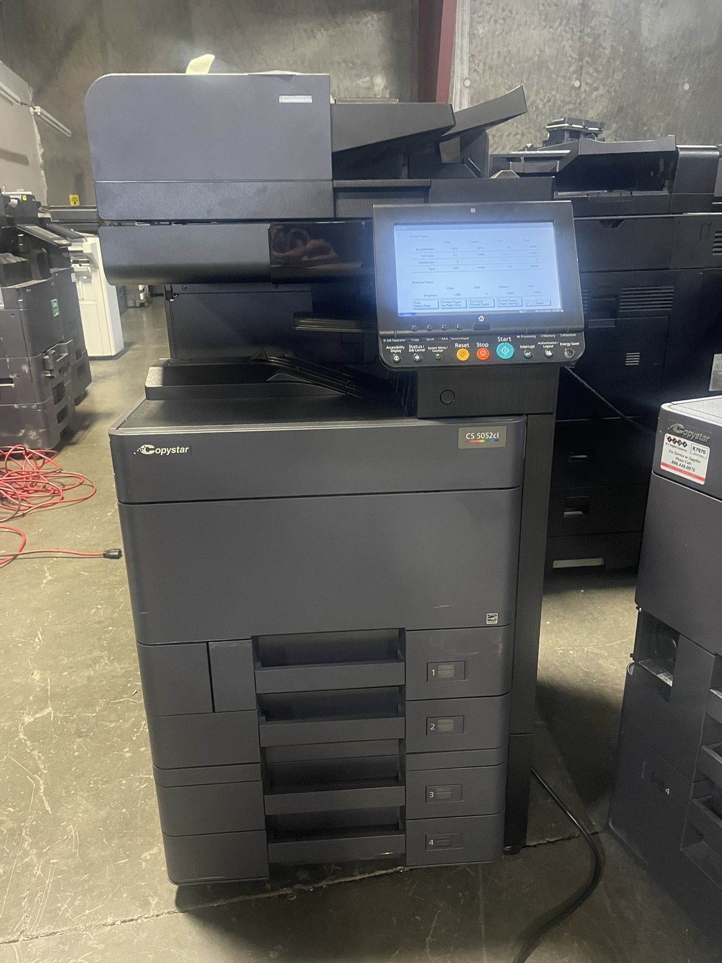 Kyocera TASKalfa 2552ci/3252ci/5052ci/6052ci Color Copier