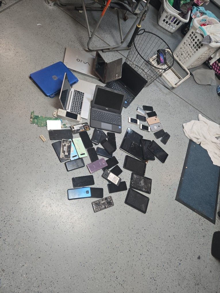 Tablets,iphones,ipads,laptops,cell Phones