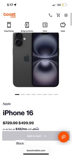 iPhone 16 boost noble