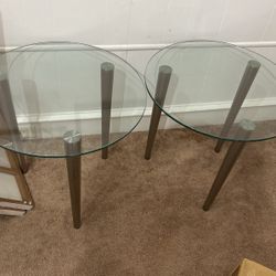 End Tables Glass 