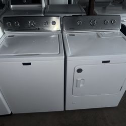 GAS Matching Set MAYTAG Centennial Washer And GAS Dryer3.8&7.50 CUFT
