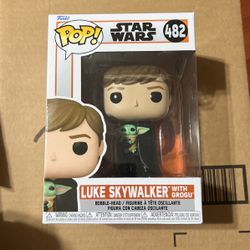 Star Wars Luke Skywalker with Grogu #482