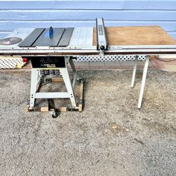 Delta 10 Inch Industrial Belt Drive Table Saw 