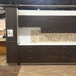 EUROPEAN STYLE KITCHEN CABINETS MOCHA 10X 10 Ft KITCHEN CABINETS 