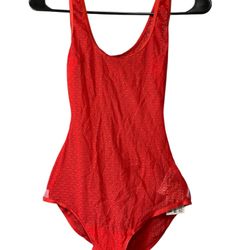 GEO BODYSUIT (FLAME GEO LACE)