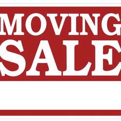 MOVING SALE