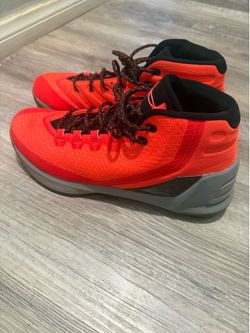 Under armour Curry 3 Size 11.5M color way Bolt Orange