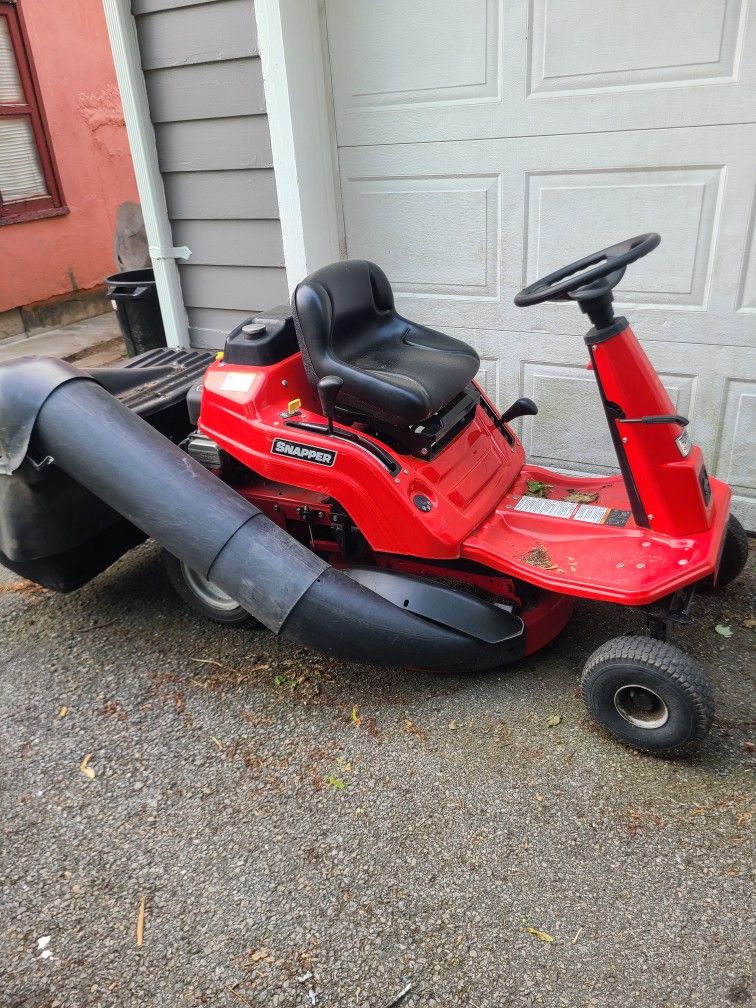 Mower With Bagger