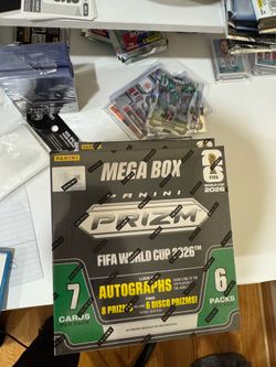 Panini Prizm FIFA World Cup 2026 Mega Box