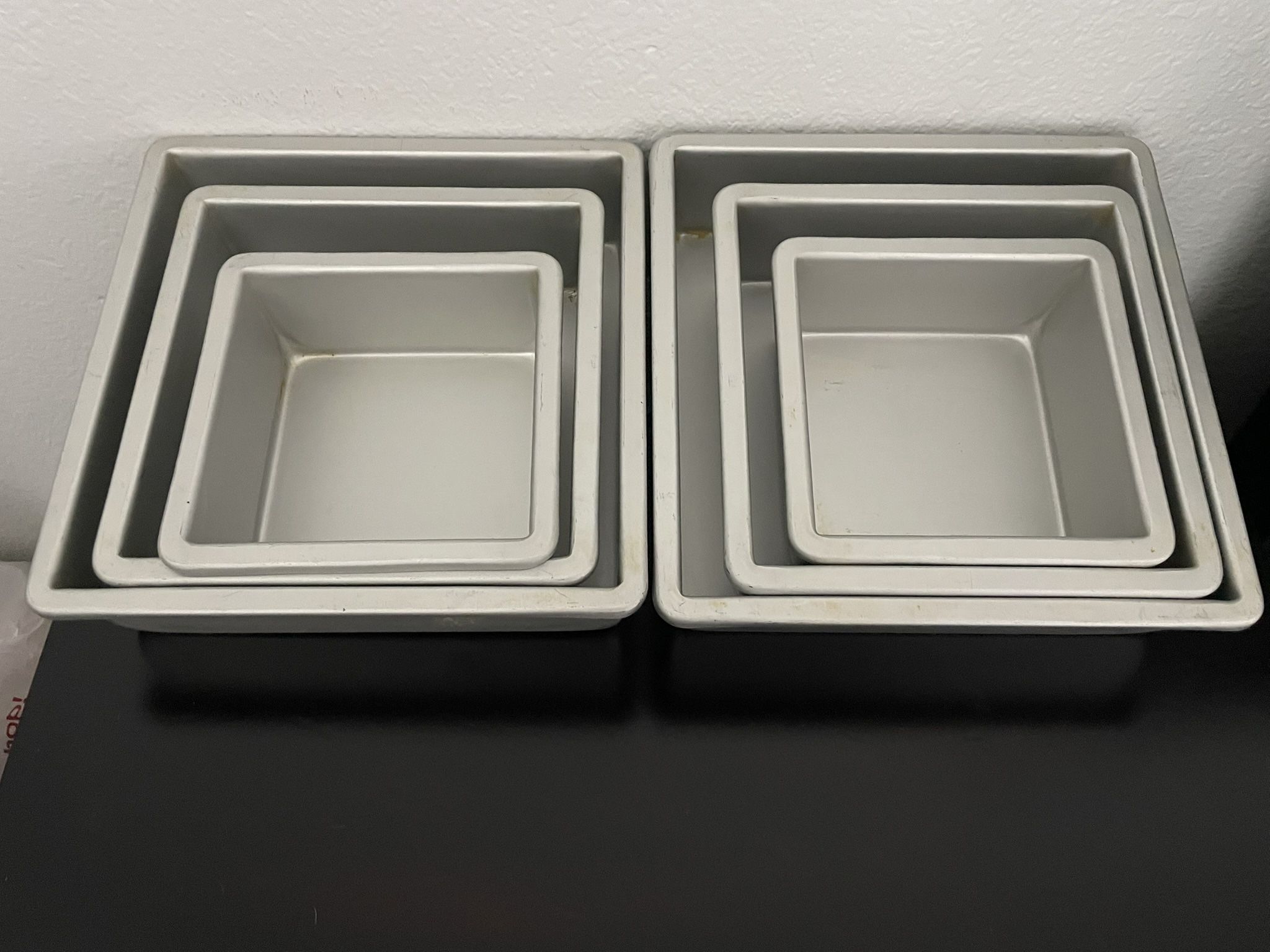Fat Daddio’s Square Cake Pans - 10x10x3” 