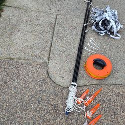 Complete Grass Volley Set In Great Condition 