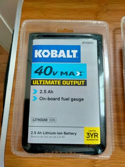 Kobalt Batteries