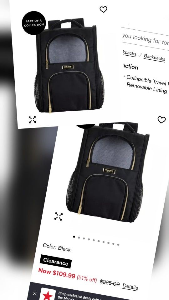 Fancy Backpack For Small Pet