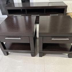 TV Console & 2 Side Table
