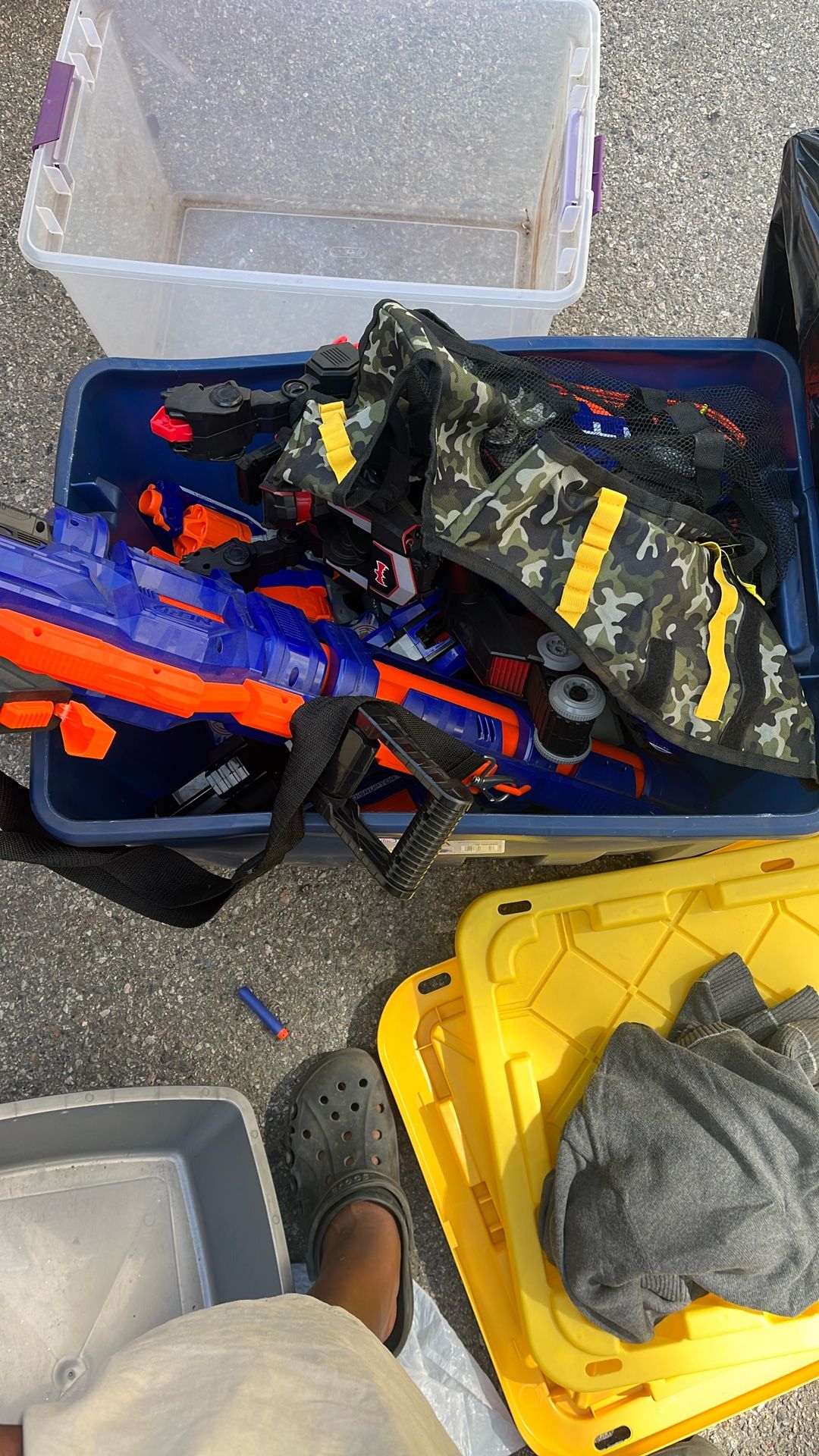 Nerf Gun And Toy Lot