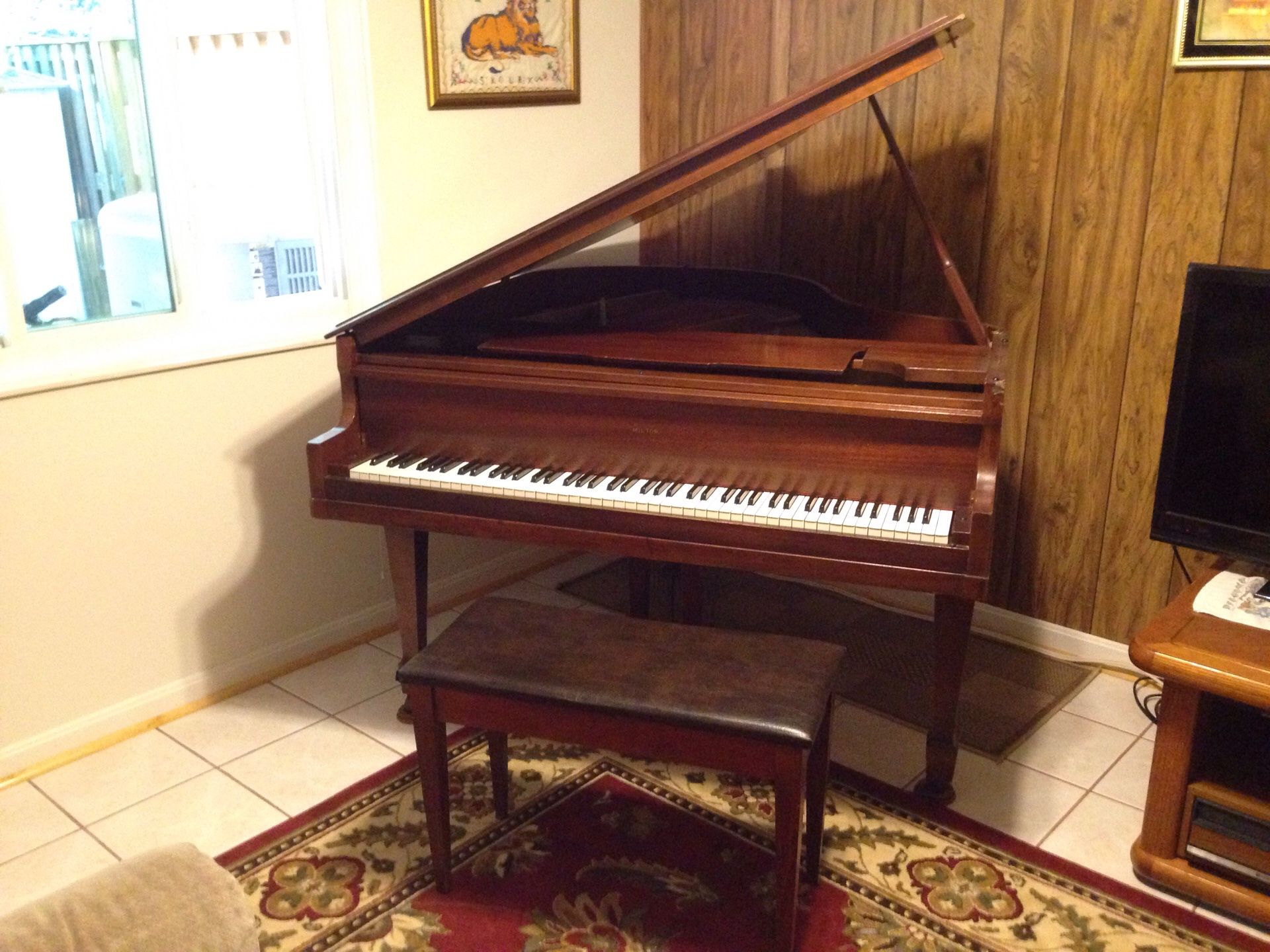 Milton Baby Grand Piano