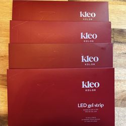 Kleo Kolor LED Gel Strip Mani And Pedi Set