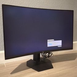 Dell curved gaming monitor
