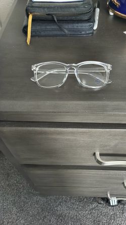 Clear blue light glasses
