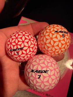 Kaede Golf Balls Set of 3