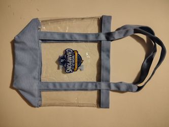 LA Dodgers World Champions Clear Tote Bag
