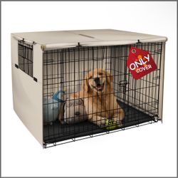 Explore Land 48 Inches Dog Crate Cover 