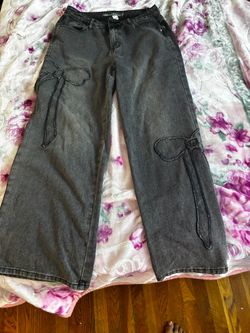 Jeans wide leg – Talla M 7-8