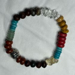 ALL IN THE MIX ’ BEADED STRETCH BRACELET 7-8” wrist (#1)