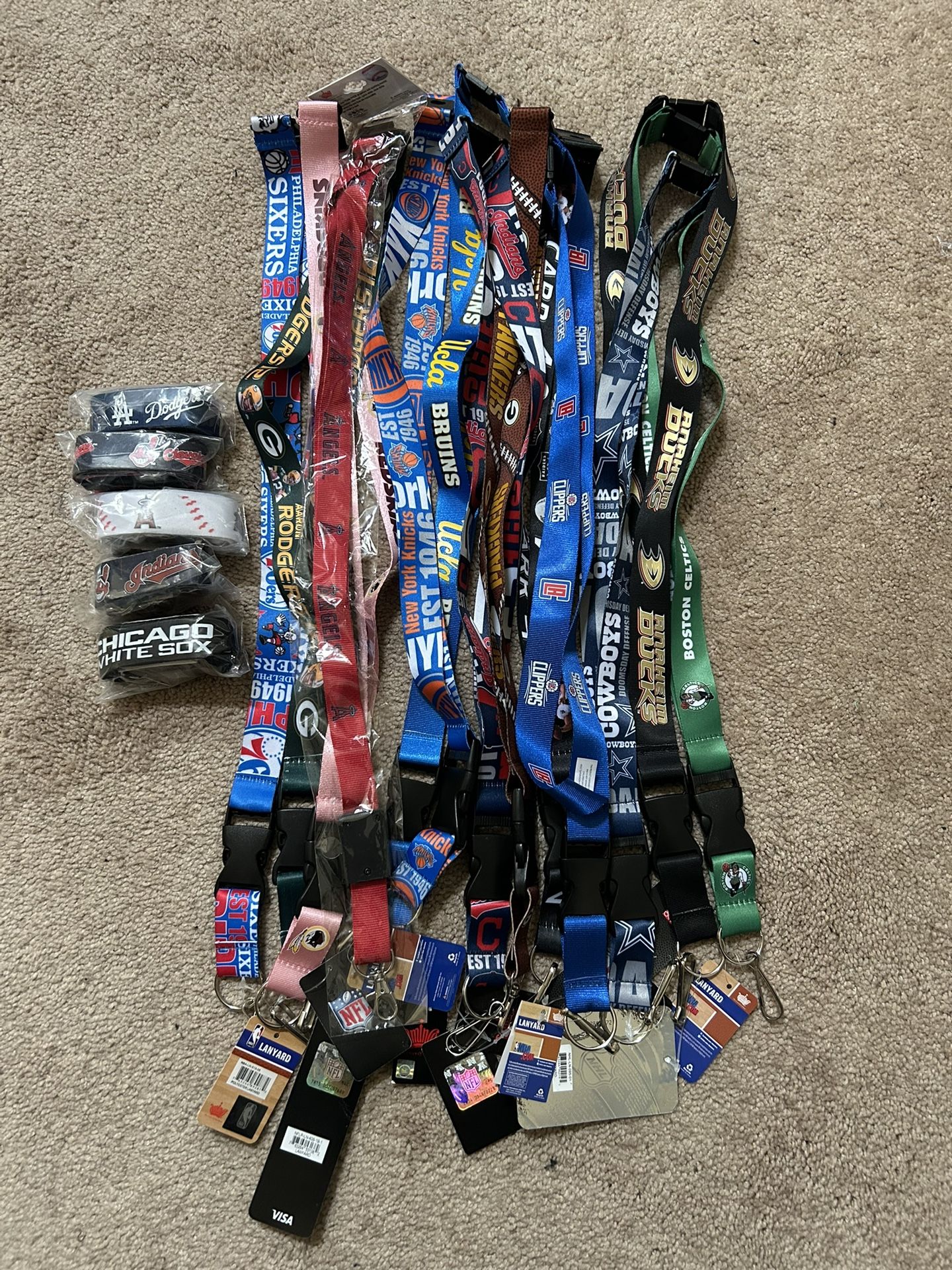 Assorted Team Lanyards
