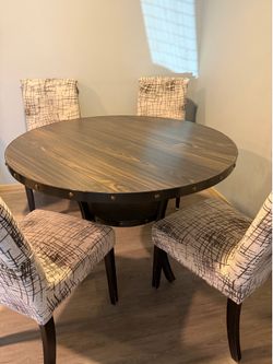 Dining table with 4 chairs