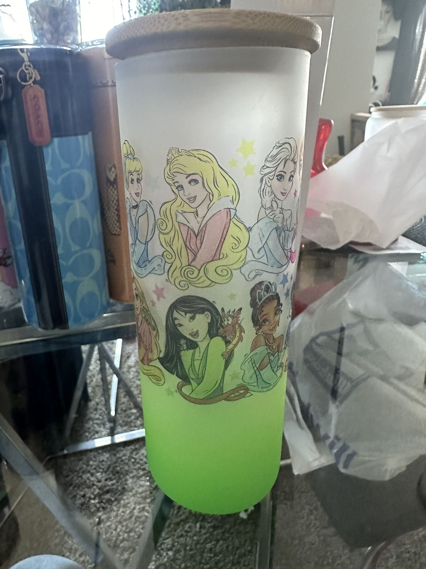 Disney Glass Tumbler