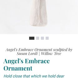 Willow Tree Figurine Ornament with Original Box