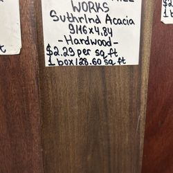 VIRGINIA MILL WORKS SuthrInd Acacia 9116×4,84 - Hardwood-