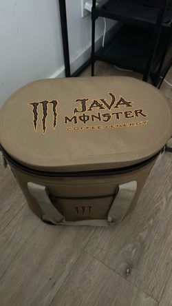 Limited edition cooler bag for monster energy drink special coffee Java monster edition