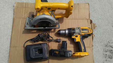 Dewalt DW936 Cordless Circular Saw DCD950 XRP Hammer Drill