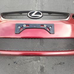 Lexus Gs350 Front Bumper With Grill And Emblem And Fog Lights And Accessories OEM. 2006-2009.
