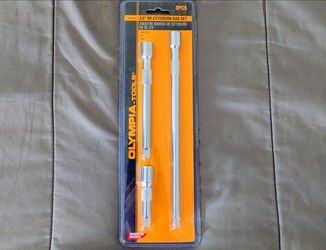 New Olympia Tools 3/8" Drive Extension Bar Set 3pc