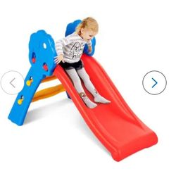  Children Kids Junior Folding Climber Play Slide Indoor Outdoor Toy Easy Store