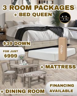 3 ROOM PACKAGES DEAL  ✨😎✅🤓🫶🏼🚛🔥