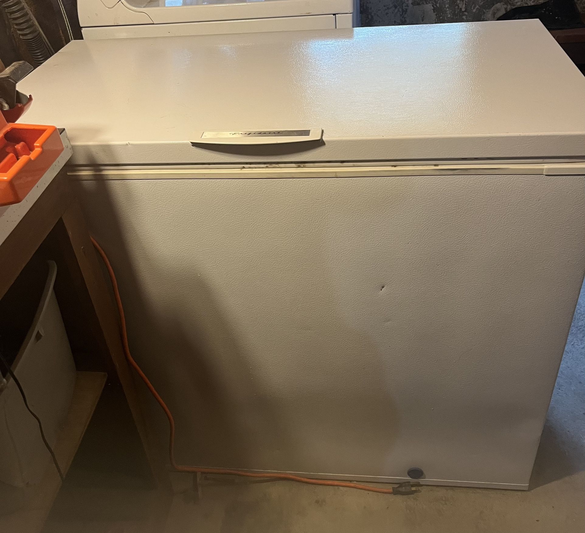 White Freezer Chest