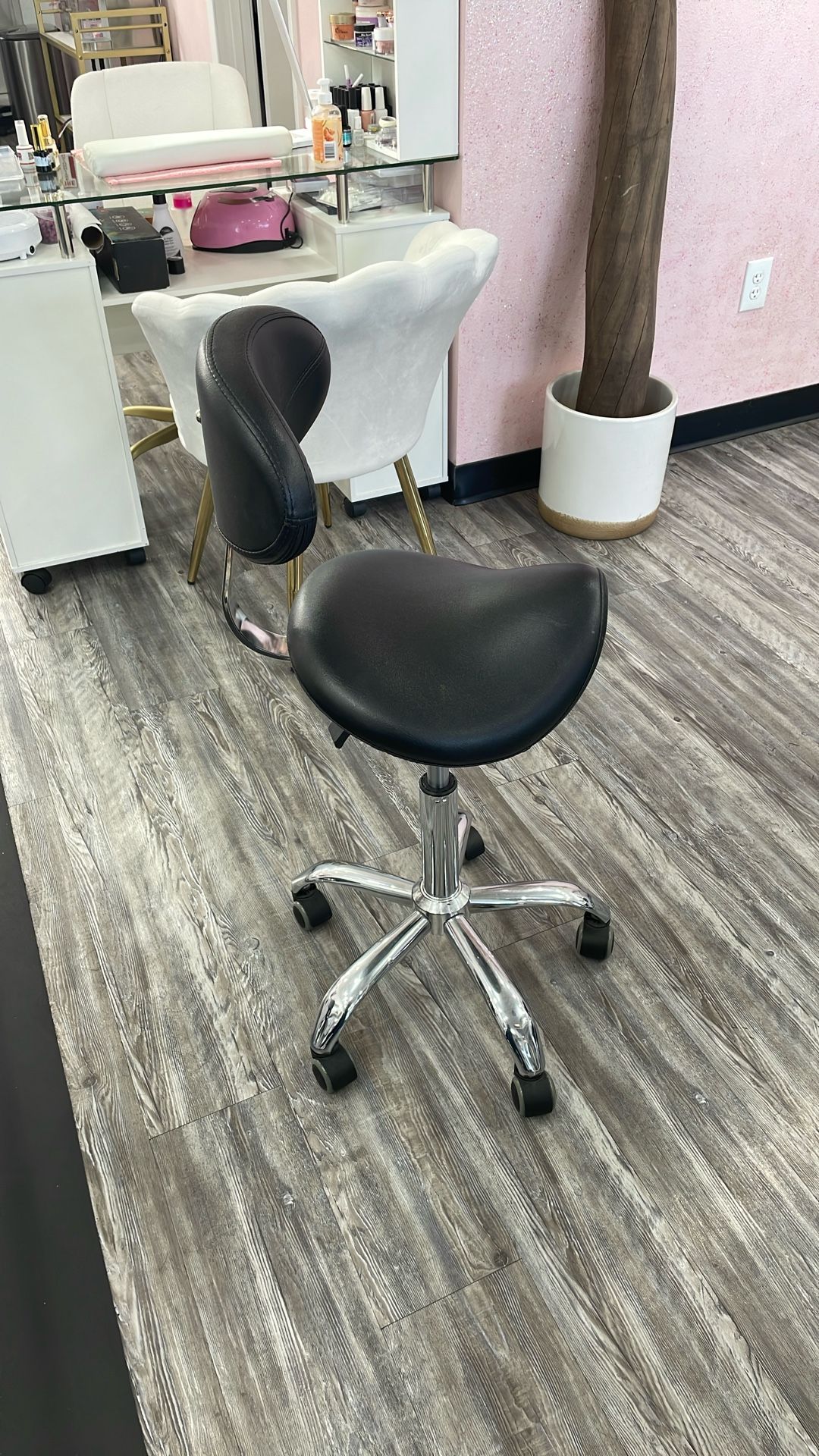 Silla Giratoria Para Vanity, Oficina, Recepción, Lashista